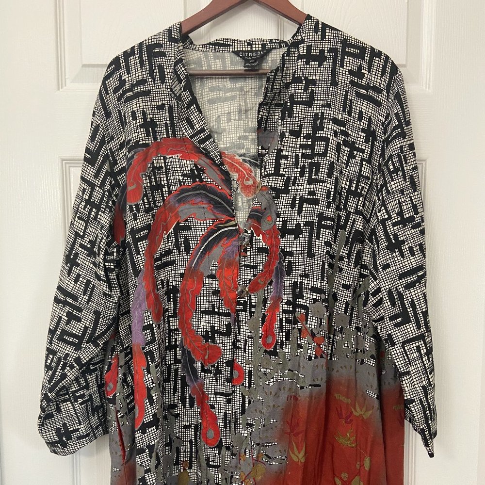 Sheer Floral Dress